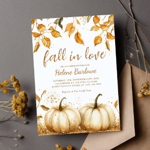 Elegant modern rustiek Herfst Vrijgezellenfeest Kaart