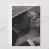 Elegant Modern Sage Groen Bruiloft Save the Date (Achterkant)