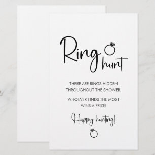 Elegant Modern Schrift   Ring Jacht Zing