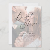 Elegant modern script met minimaal vrijgezellenfee kaart (Voorkant)