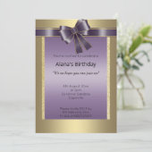 ELEGANT MODERN SIMPELE GLITTER GOLD PAARS BOW KAART (Staand voorkant)