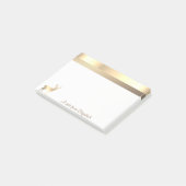 Elegant modern Stijlvol Gold Deer - Speciaal Post-it® Notes (Schuin)
