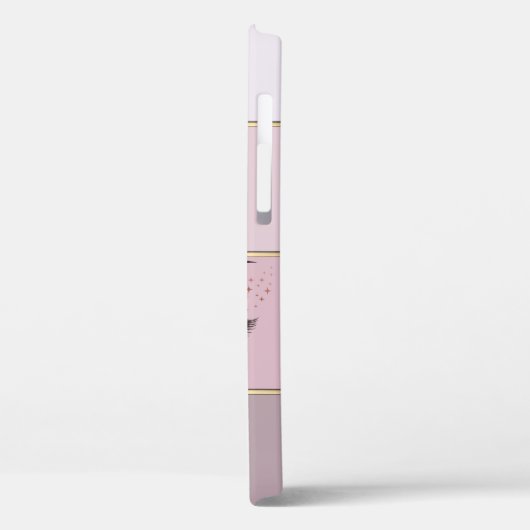 Elegant Modern Striped, Lashes Case-Mate iPhone Case (Achterkant / Links)