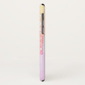 Elegant Modern Striped, Ombre Glitter Drivers Case-Mate iPhone Case (Achterkant/links)