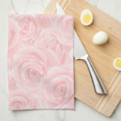 Elegant Modern  Trendy Floral Theedoek (Quarter Fold)