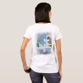 Elegant Modern Trendy New York City Manhattan Nyc T-shirt (Achterkant volledig)