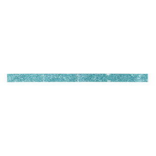 Elegant Modern Turquoise Blauwgroen Glitter Ribbon Lint