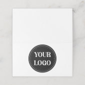 Elegant, modern, verfijnd, & bewerkbaar. (Buitenkant ongevouwen)