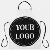 Elegant, modern, verfijnd, & bewerkbaar. schort (Voorkant)