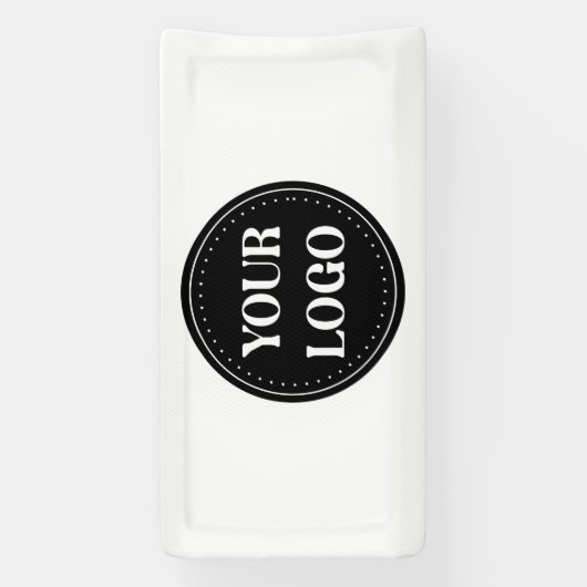 Elegant, modern, verfijnd, & bewerkbaar. spandoek (Verticaal)