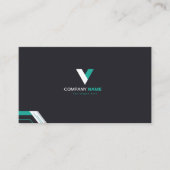 Elegant modern visitekaartje (Voorkant)