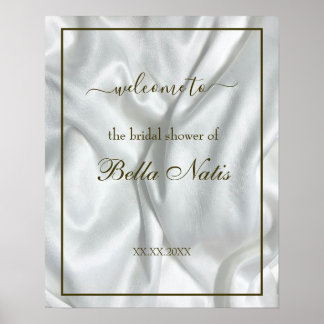 Elegant modern Vrijgezellenfeest Welkomstbord Poster