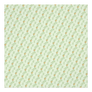 Elegant Modern Watercolor Bladerenpatroon GROEN  Foto Afdruk