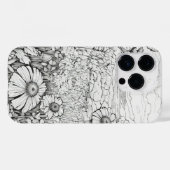 Elegant Modern Wildflower Blank Hoesje-Mate Case-Mate iPhone Case (Achterkant (horizontaal))