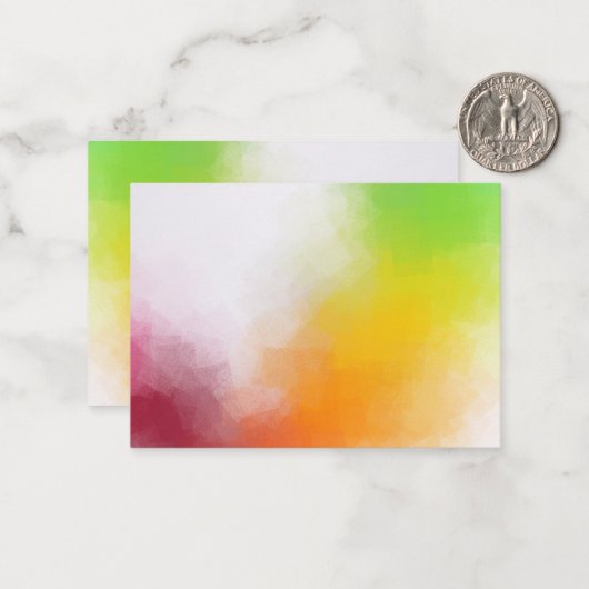 Elegant moderne Abstracte kunstblanco Sjabloon (Voorkant / Achterkant in situ)