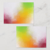 Élégant moderne Abstrait Art Blank Modèle (Devant / Derrière)