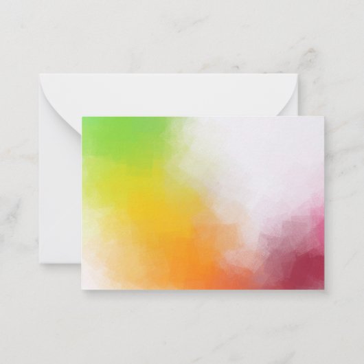 Élégant moderne Abstrait Art Blank Modèle (Dos)