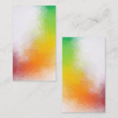 Élégant moderne Abstrait Art Blank Modèle (Devant / Derrière)