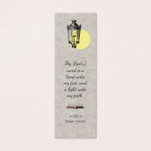 Élégant moderne Bible argenté Verse Signet (Devant)