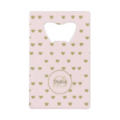 Élégant Moderne Blush Pink Initiales Monogramme (Devant)