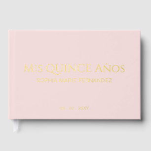 Elégant moderne Blush Quinceañera
