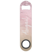 Elégant moderne chic rose or parties scintillant m (Devant)