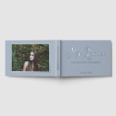 Elégant moderne Dusty Blue Photo Quinceañera (Complet)