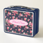 Elegant Moderne Floral Voeg Jouw tekst toe (Achterkant)