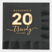 Elégant Moderne Girly 20 et tendance (Recto)