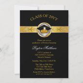 Élégant Moderne Invitations de diplôme de l'Univer (Devant)