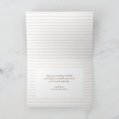 Élégant moderne Joyeux Carte photo de vacances (Intérieur)