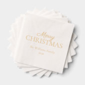 Élégant moderne Joyeux Noël Simple Party Gold (Insitu (empilé))