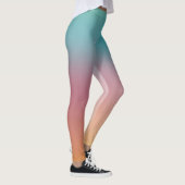 Elegant moderne kleurrijke Sjabloon rood geel blau Leggings (Rechts)