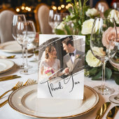 Élégant moderne Mariage créatif Merci Modèle