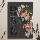 Élégant moderne Mariage créatif Merci Modèle