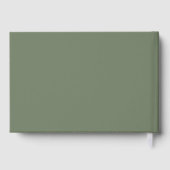 Élégant & moderne mariage de papier foncé & argent (Verso)