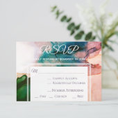 *~* Elégant moderne Mariage RSVP (Debout devant)