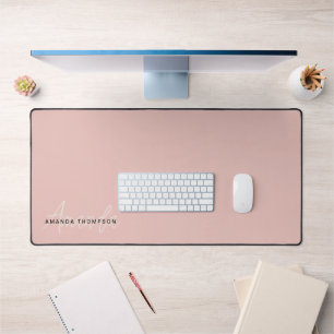 Élégant Moderne Personnalisé Avec Le Nom Monogramm