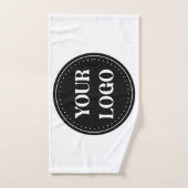 élégant, moderne, raffiné et éditable. (Serviette à main)