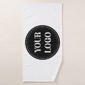 élégant, moderne, raffiné et modifiable.  (Serviette de bain)