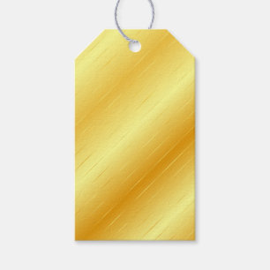 Elegant Moderne Sjabloon Aangepast Trendy Gold-uit Cadeaulabel