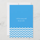 Élégant, moderne, tendance invitation de mariage b (Dos)
