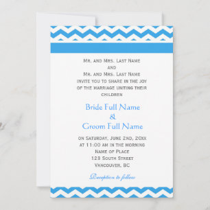 Élégant, moderne, tendance invitation de mariage b