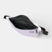 Élégant Moderne Violet Sacsoche Monogrammée à la T (Ouvrir)