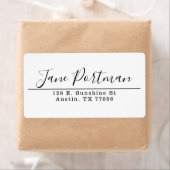 Elegant Modernity | Scheepvaart met kalligrafie Etiket (Insitu)