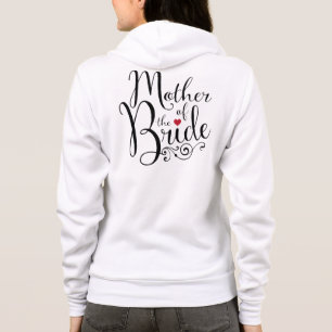Elegant moeder van Bride Hoodie