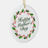 Elegant Moederdag Floral Wreath | ORNAMENT (Rechts)