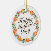 Elegant Moederdag Floral Wreath | ORNAMENT (Rechts)