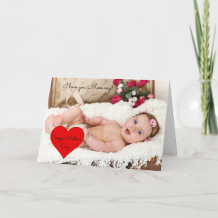 Elegant moederdag kaart