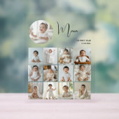 Élégant Mon Collage de première année Photo person (Neutre)